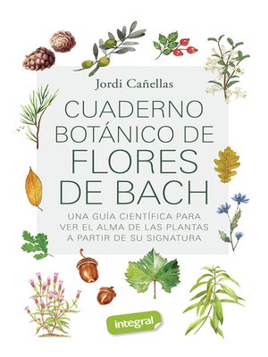 cover image of Cuaderno botánico de Flores de Bach